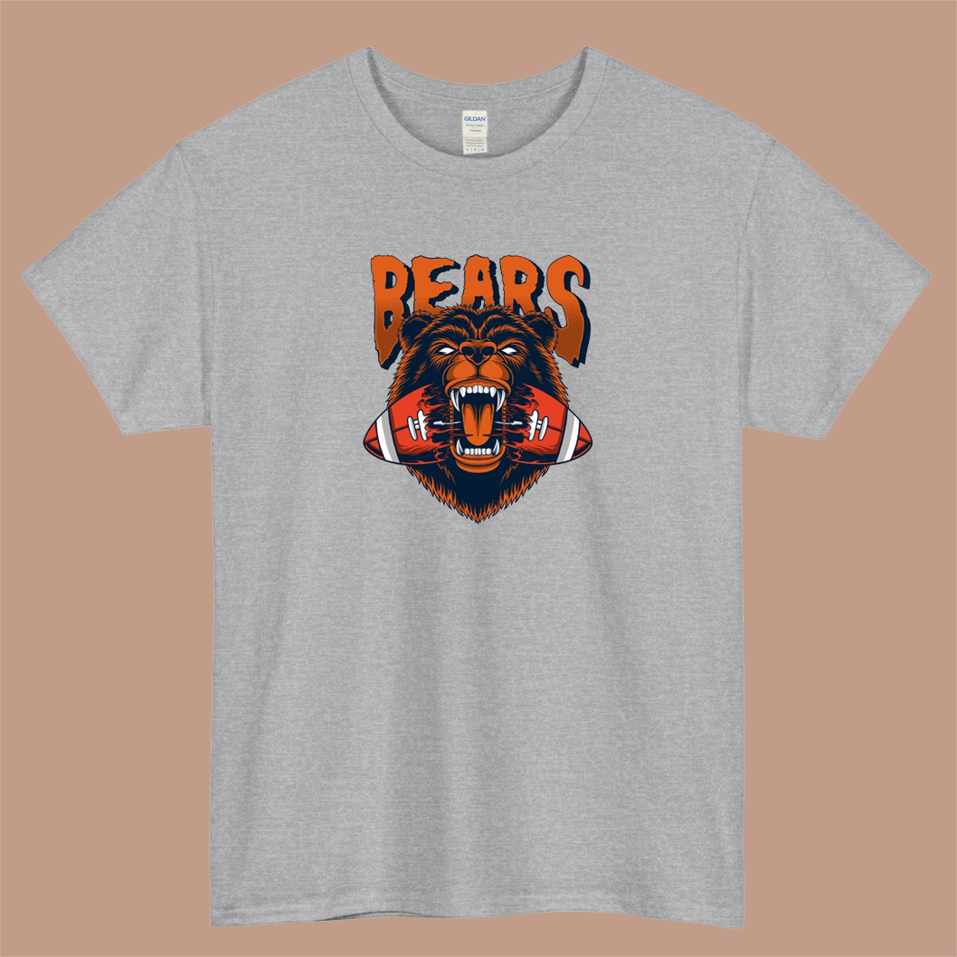 Bears Logo Mens Unisex Short Sleeve T-Shirt Size S-3XL - P