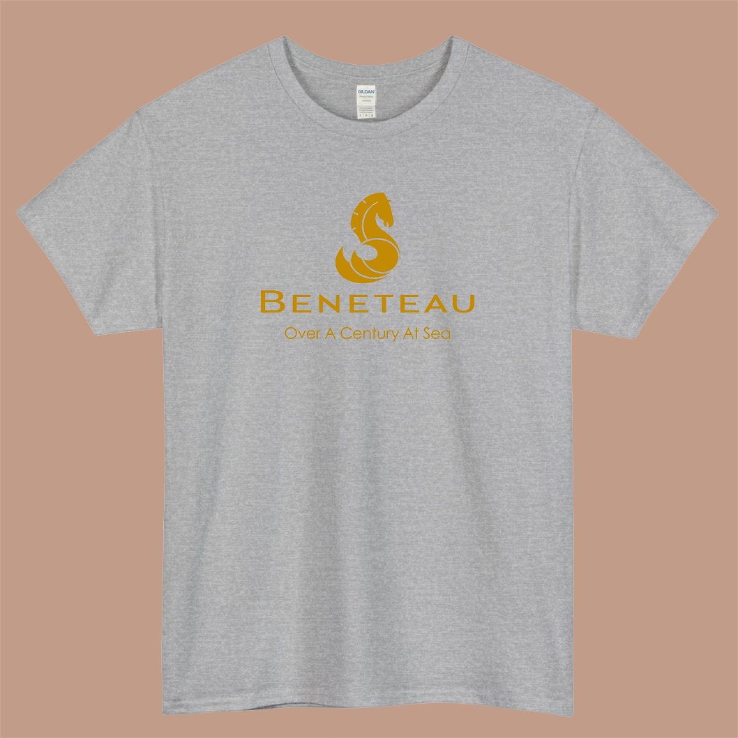 Beneteau Sailboat Logo Mens Unisex Short Sleeve T-Shirt Size S-3XL - P
