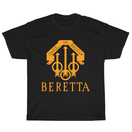 Beretta Firearms Logo Unisex Men's T Shirt Size S to 3XL