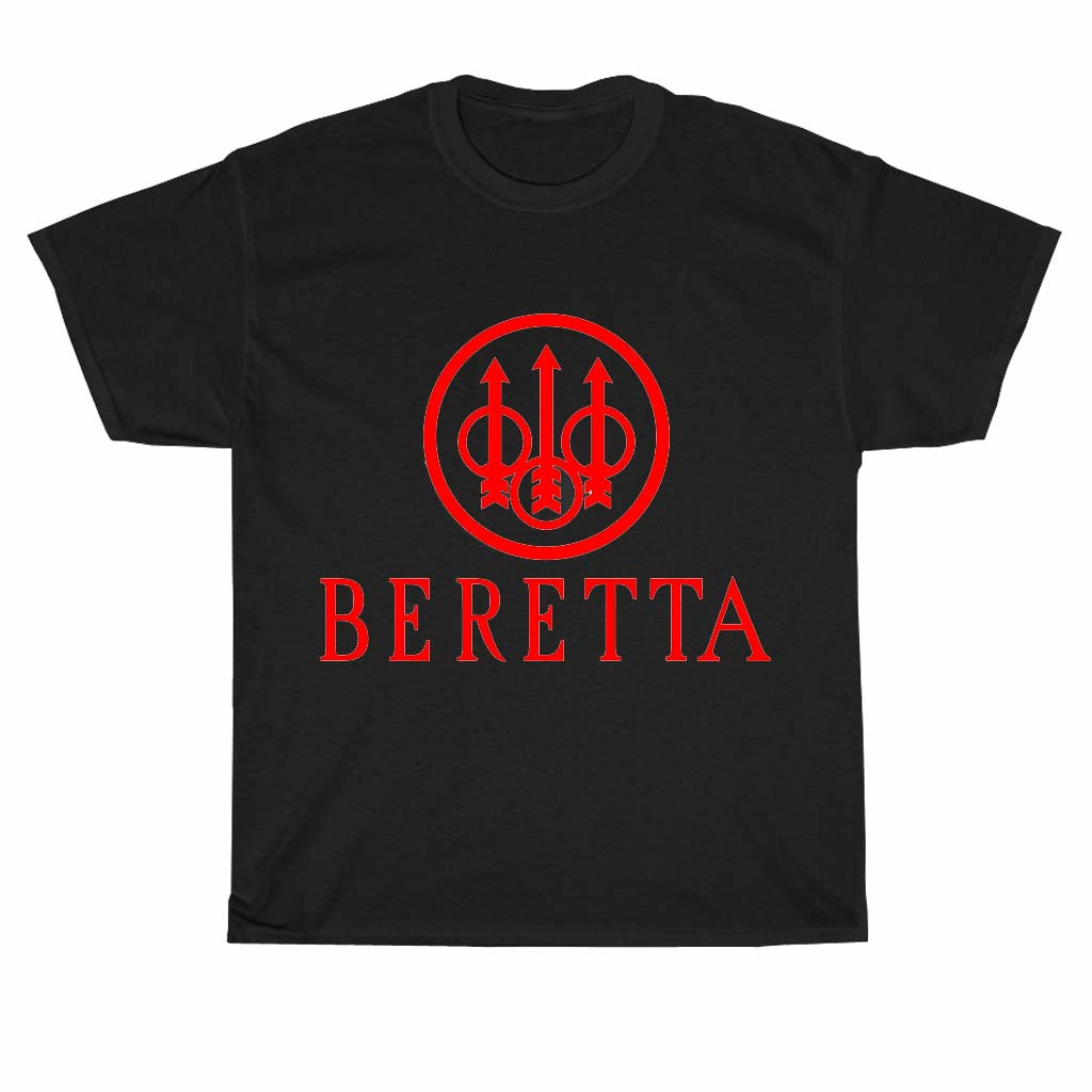 Beretta Firearms Pistol Rifle Logo Men's Unisex T Shirt Size S to 3XL