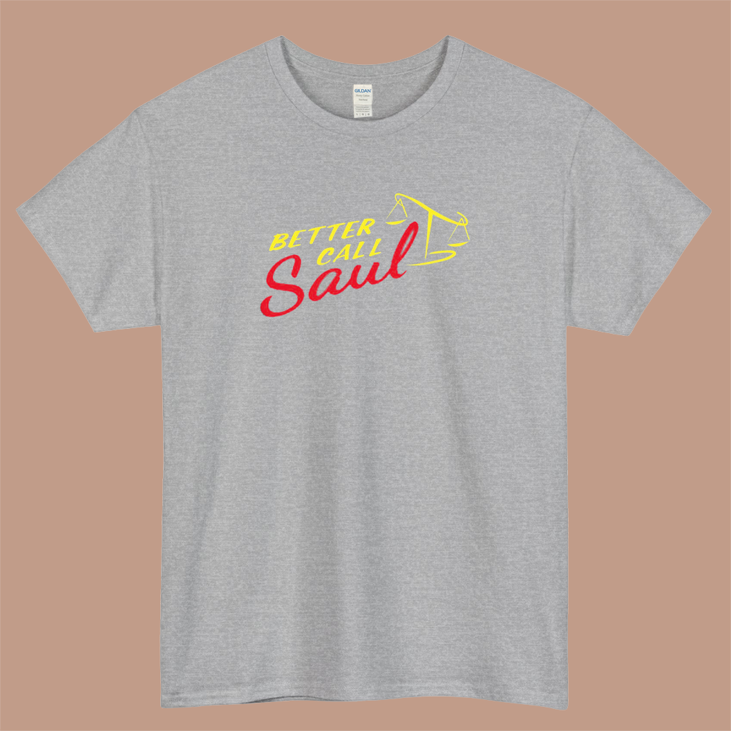 Better Call Saul Logo Mens Unisex Short Sleeve T-Shirt Size S-3XL - P