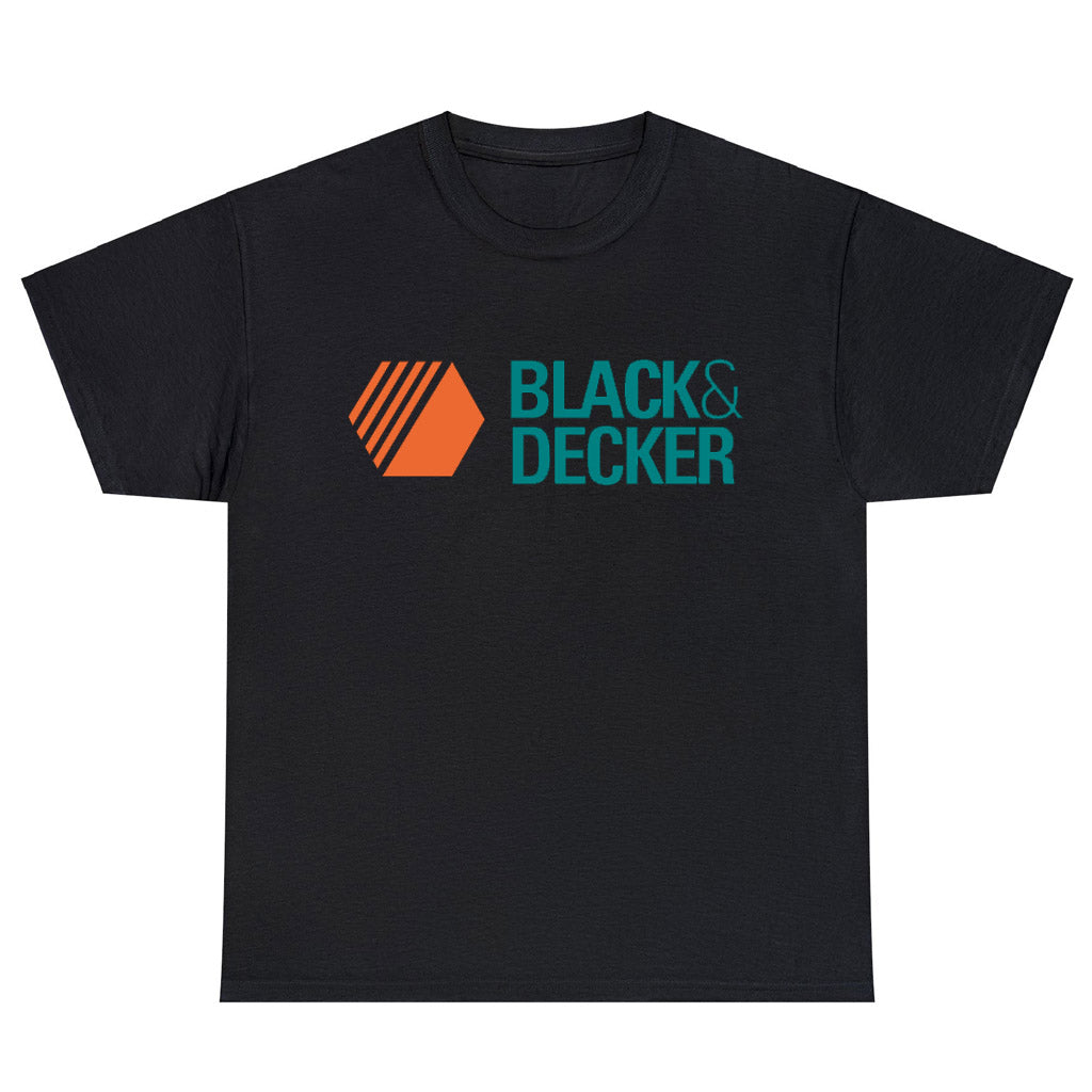 Black Decker Company Logo Unisex Men's T Shirt Size S to 3XL