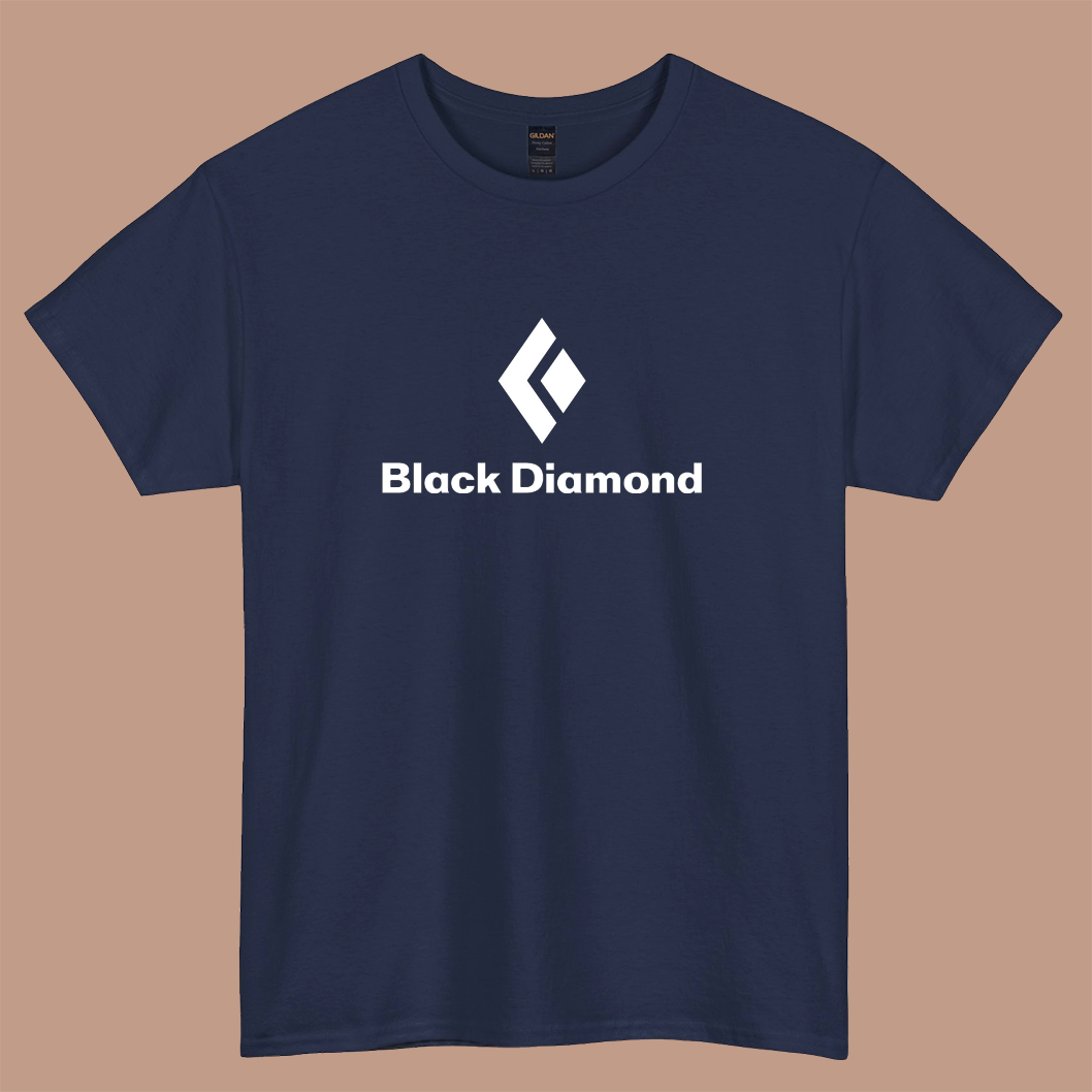 Black Diamond Logo short sleeve t shirt size S-3XL