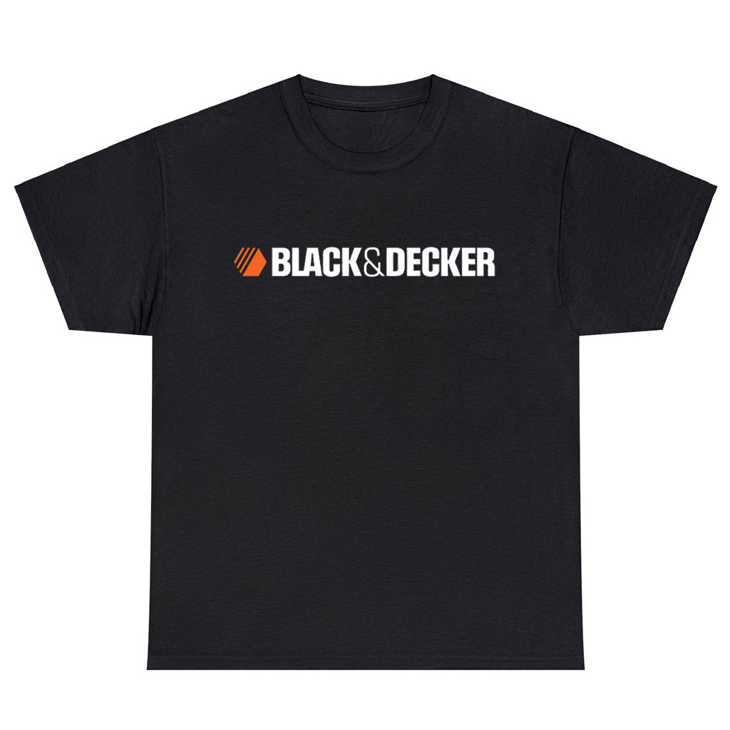 Black & Decker Company Logo Unisex Men's T Shirt Size S to 3XL
