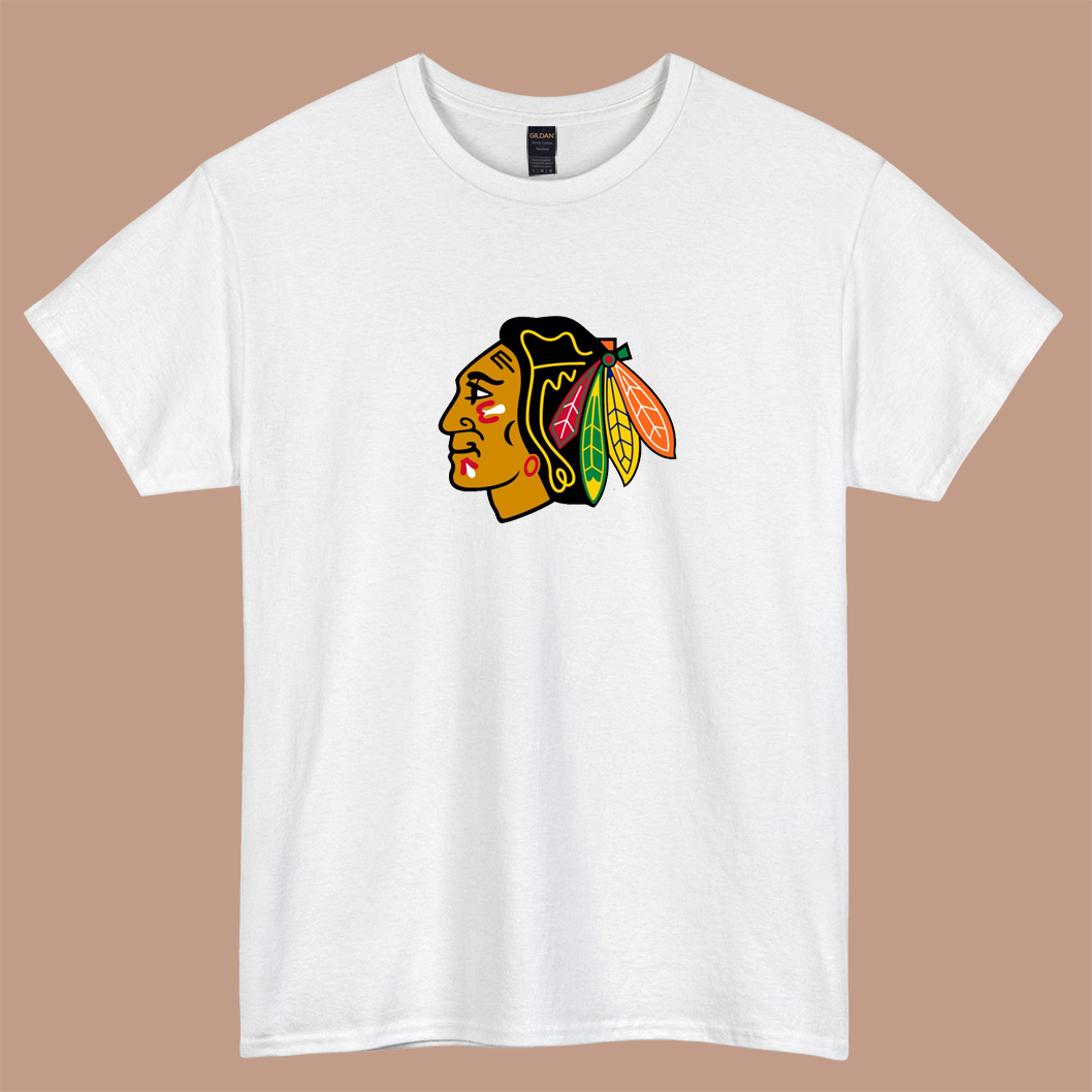 blackhaws logo short sleeve t shirt Size S-3XL -P