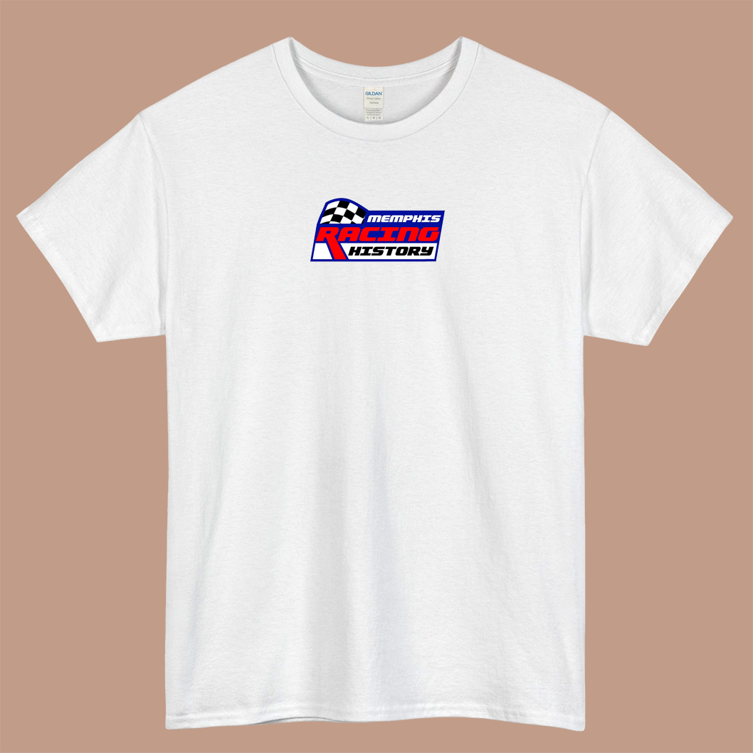 Blue & Red Racing logo Short Sleeve men's T-Shirt Size S-3XL