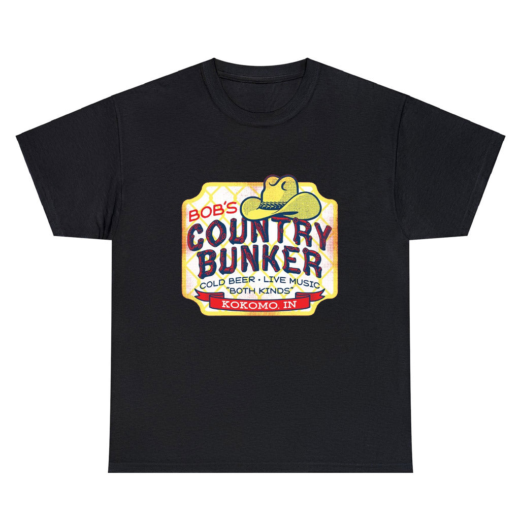 Bob's Country Bunker Logo Men's Unisex T Shirt Size S to 3XL