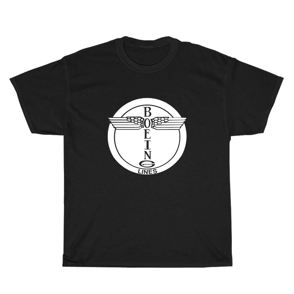 Boeing Lines Logo Men's Unisex T Shirt Size S to 3XL