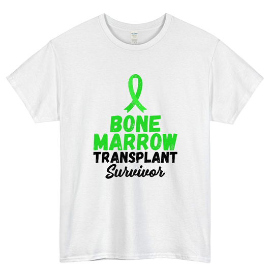 Bone Marrow Transplant Survivor Mens Unisex Short Sleeve T-Shirt Size S-3XL - P