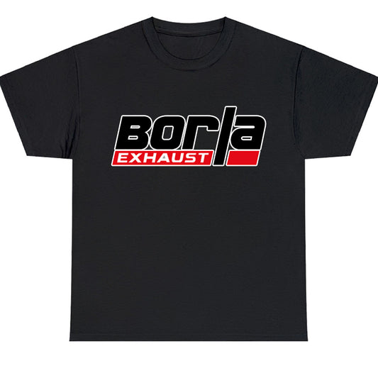 Borla Logo Men's Unisex T Shirt Size S to 3XL
