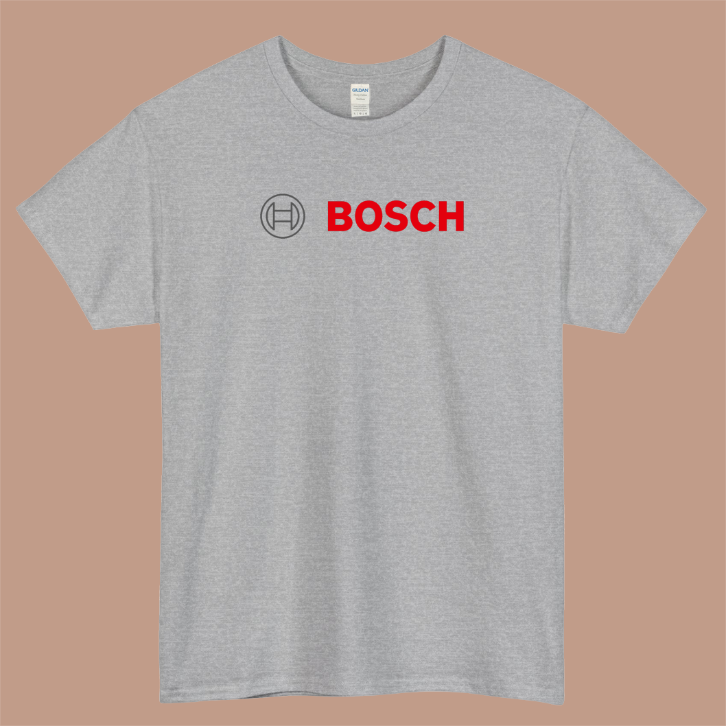 Bosch Tool Logo Mens Unisex Short Sleeve T-Shirt Size S-3XL