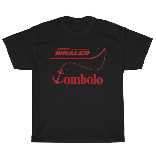 Boston Whaler Logo Mens Unisex Short Sleeve Black T-Shirt Size S-3XL