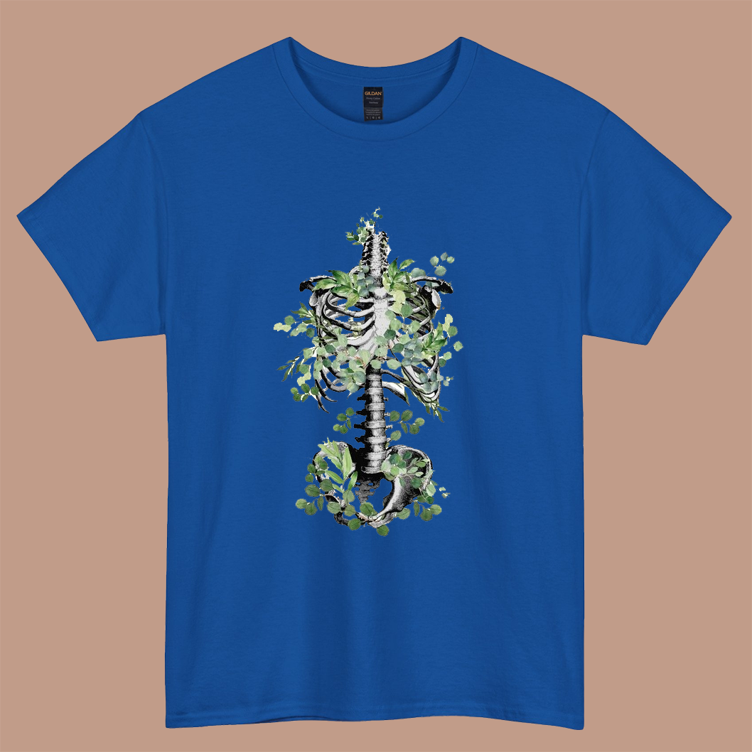 Botanical anatomy logo short SLEEVE T SHIRT -P