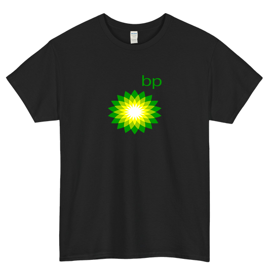 Bp British Petroleum Oil Short Sleeve T-Shirt Size S-3XL -P
