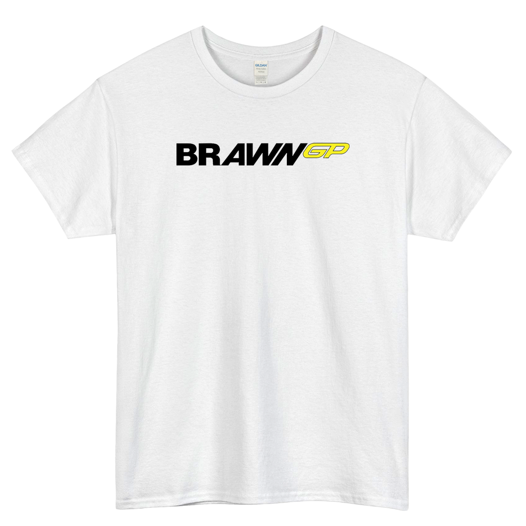 Brawn Classic Mens Unisex Short Sleeve T-Shirt Size S-3XL - P