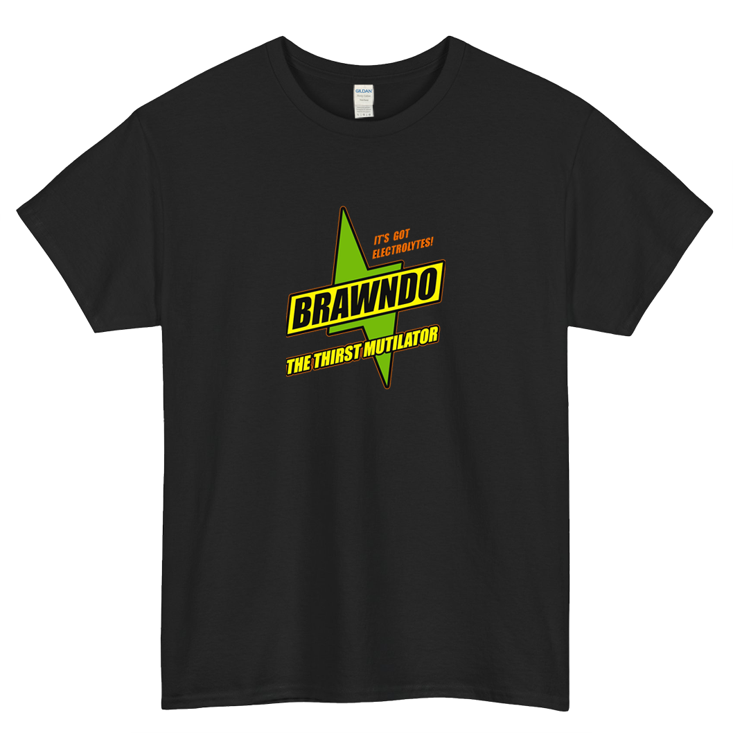 Brawndo The Thirst Mutilator Classic Novelty Short Sleeve T-Shirt Size S-3XL -P
