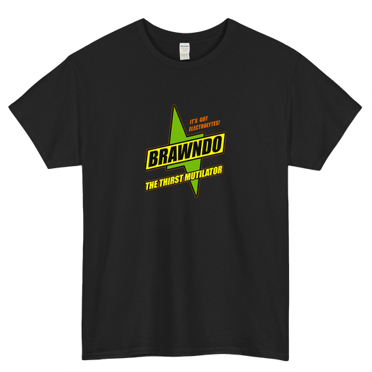 Brawndo The Thirst Mutilator Classic Novelty Short Sleeve T-Shirt Size S-3XL -P