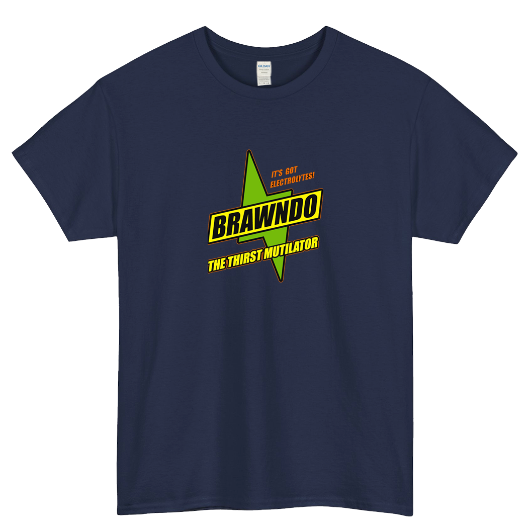 Brawndo The Thirst Mutilator Classic Novelty Short Sleeve T-Shirt Size S-3XL -P
