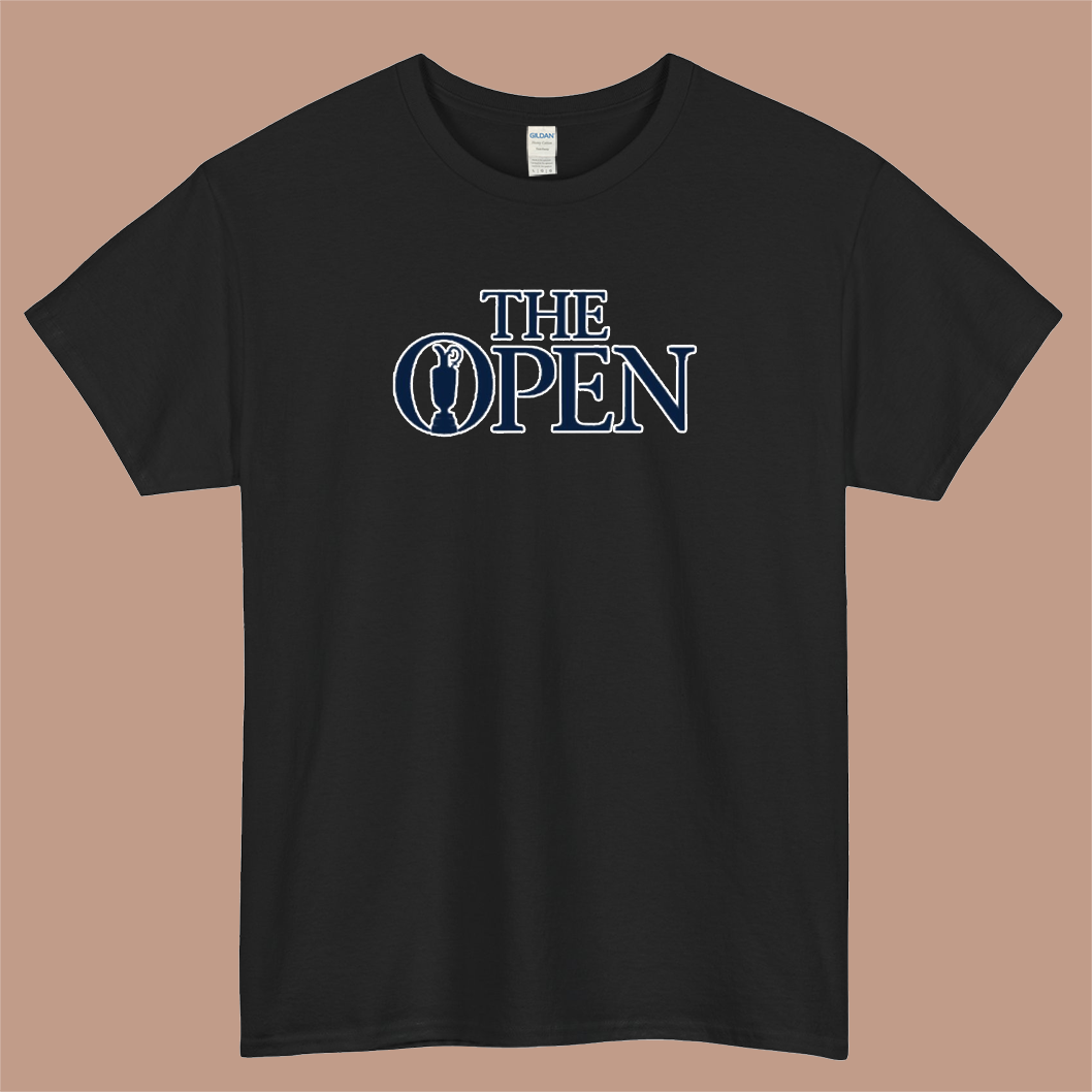 British open golf Logo Mens Unisex Short Sleeve T-Shirt Size S-3XL - P