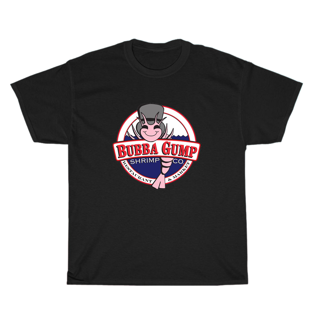 Bubba Gump Shrimp Logo Men's Unisex T Shirt Size S to 3XL
