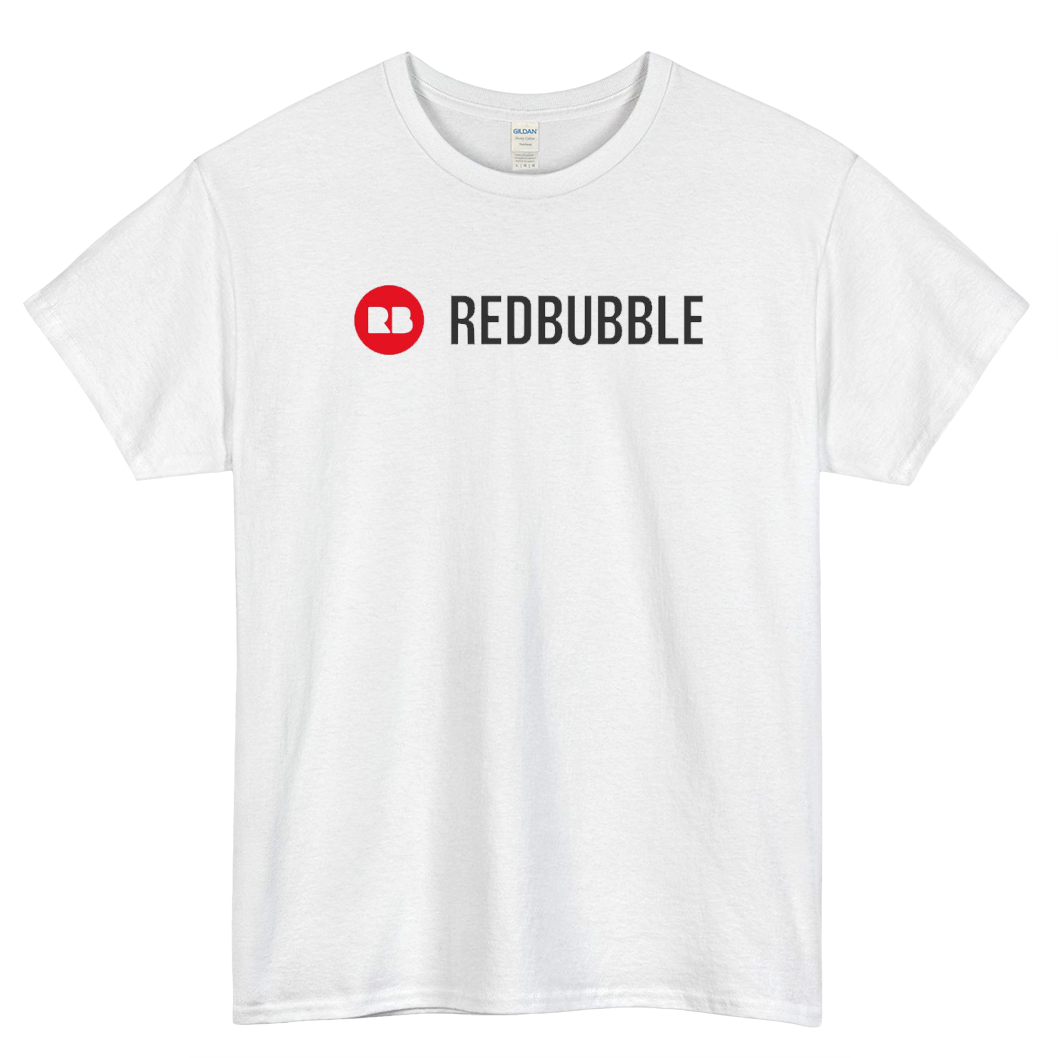 REDBUBBLE Logo Mens Unisex Short Sleeve T-Shirt Size S-3XL - P