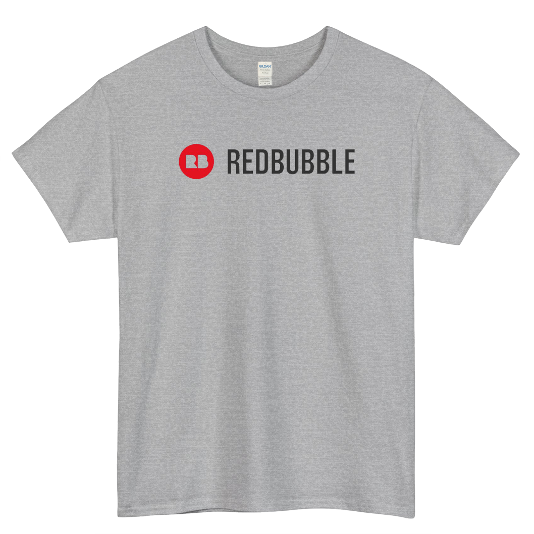 REDBUBBLE Logo Mens Unisex Short Sleeve T-Shirt Size S-3XL - P
