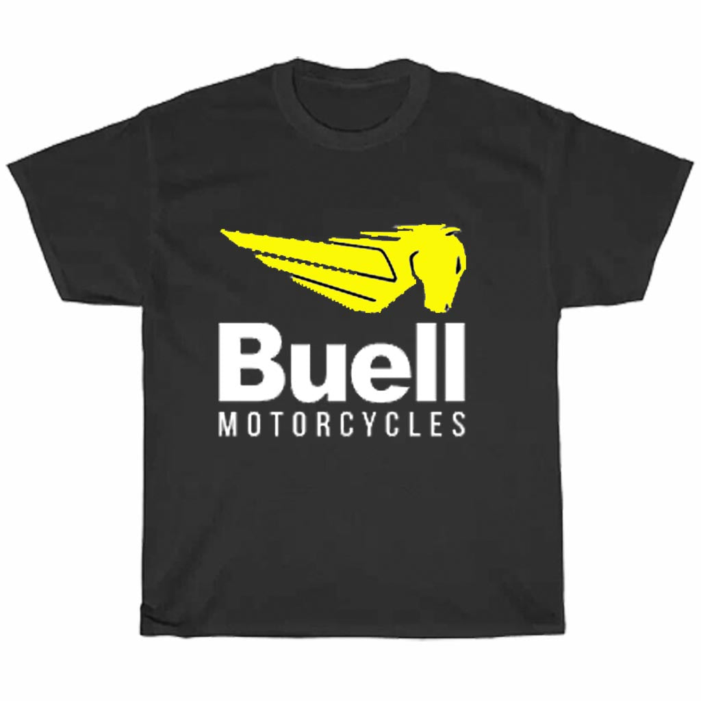 Buell American Motorcycle Manufacturing Logo Men's Unisex T Shirt Size S to 3XL