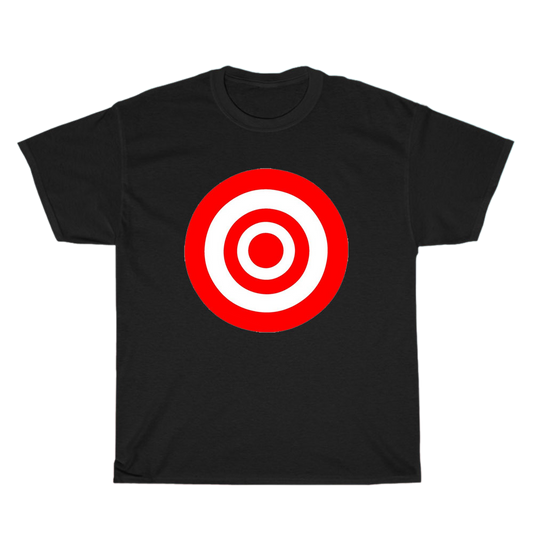 Bullseye Target Bulls Eye Joke logo Men's Unisex T Shirt Size S to 3XL