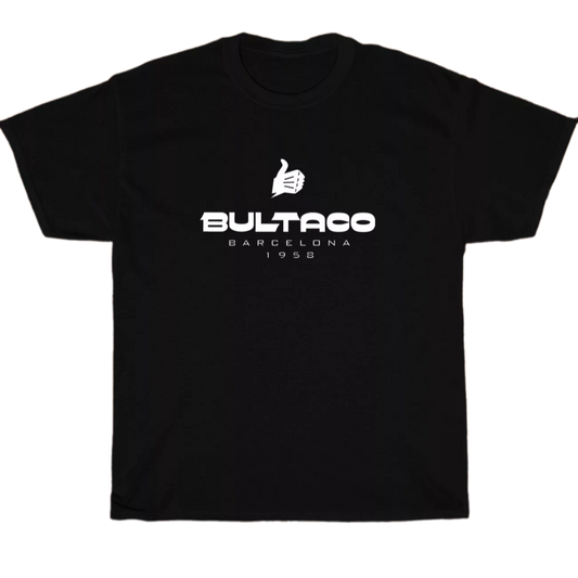 Bultaco Barcelona Motorcycles Logo Men's Unisex T Shirt Size S to 3XL