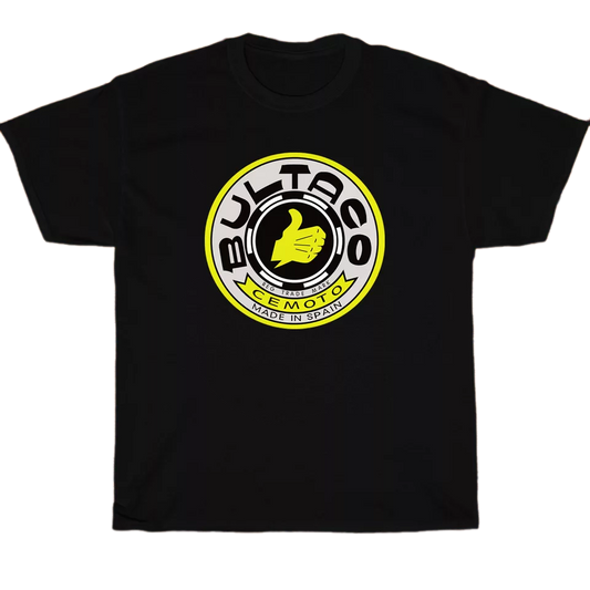 Bultaco Motorcycles Logo Men's Unisex T Shirt Size S to 3XL
