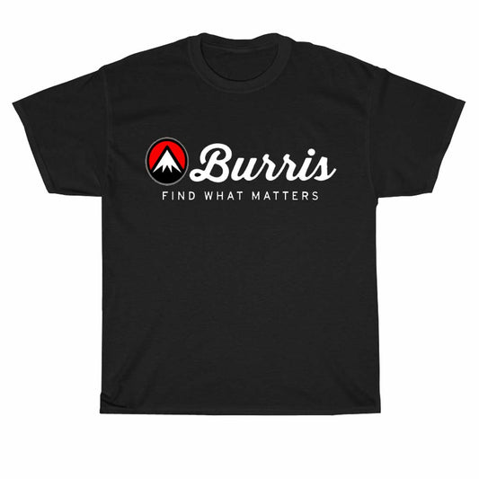 Burris Optics Rifles Hunting Guns Logo Unisex Men's T Shirt Size S to 3XL