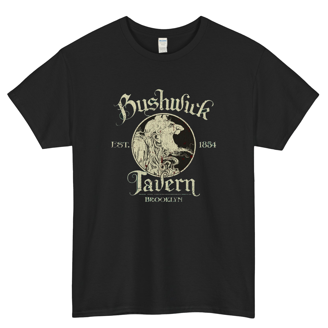 Bushwick Tavern Logo Mens Unisex Short Sleeve T-Shirt Size S-3XL - P