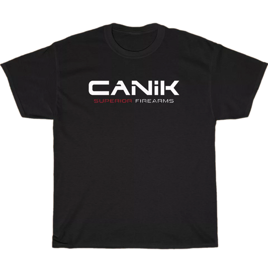 CANIK Superior Firearms Logo Men's Unisex T Shirt Size S to 3XL