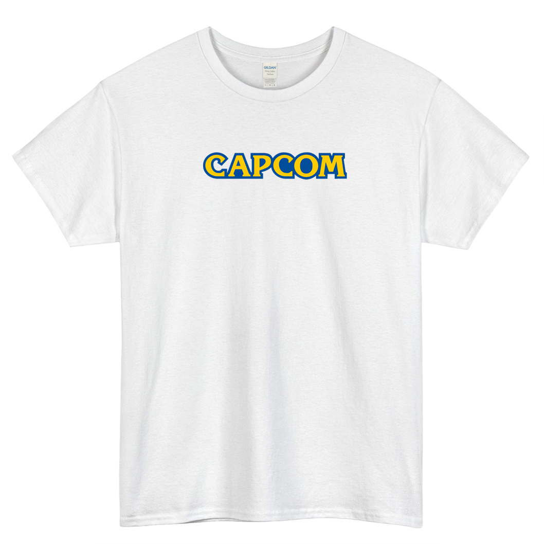 CAPCOM LOGO 1 short SLEEVE T SHIRT -P