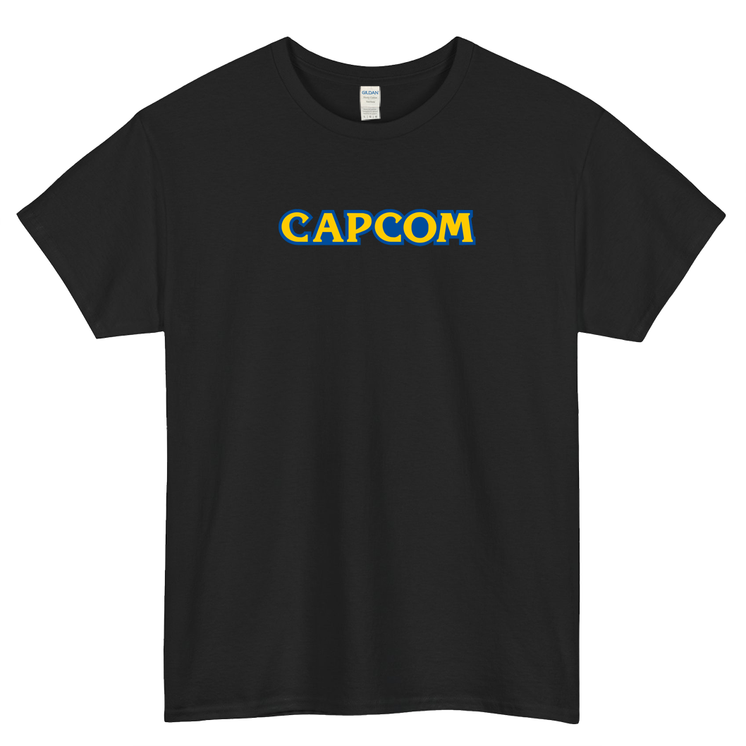 CAPCOM LOGO 1 short SLEEVE T SHIRT -P