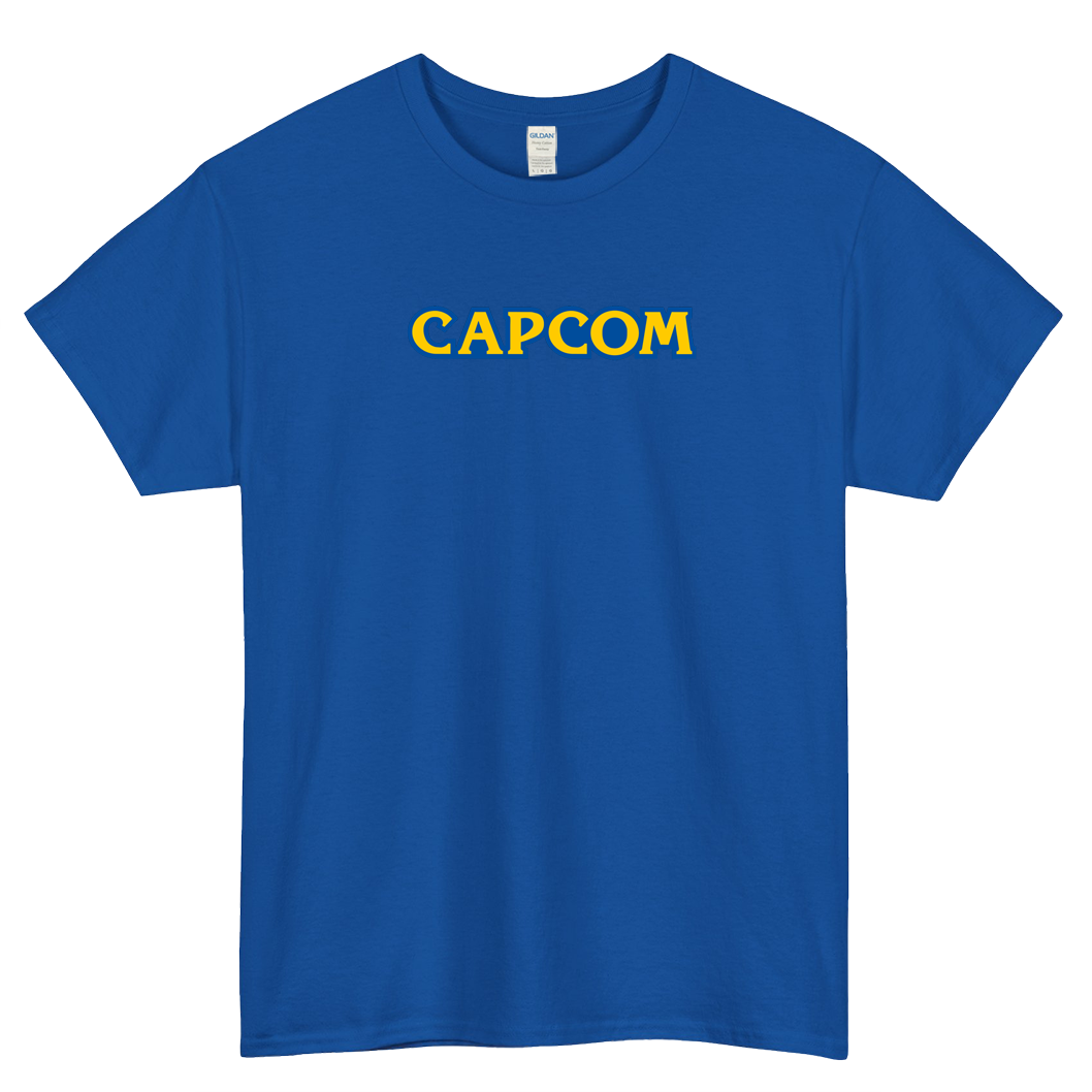 CAPCOM LOGO 1 short SLEEVE T SHIRT -P