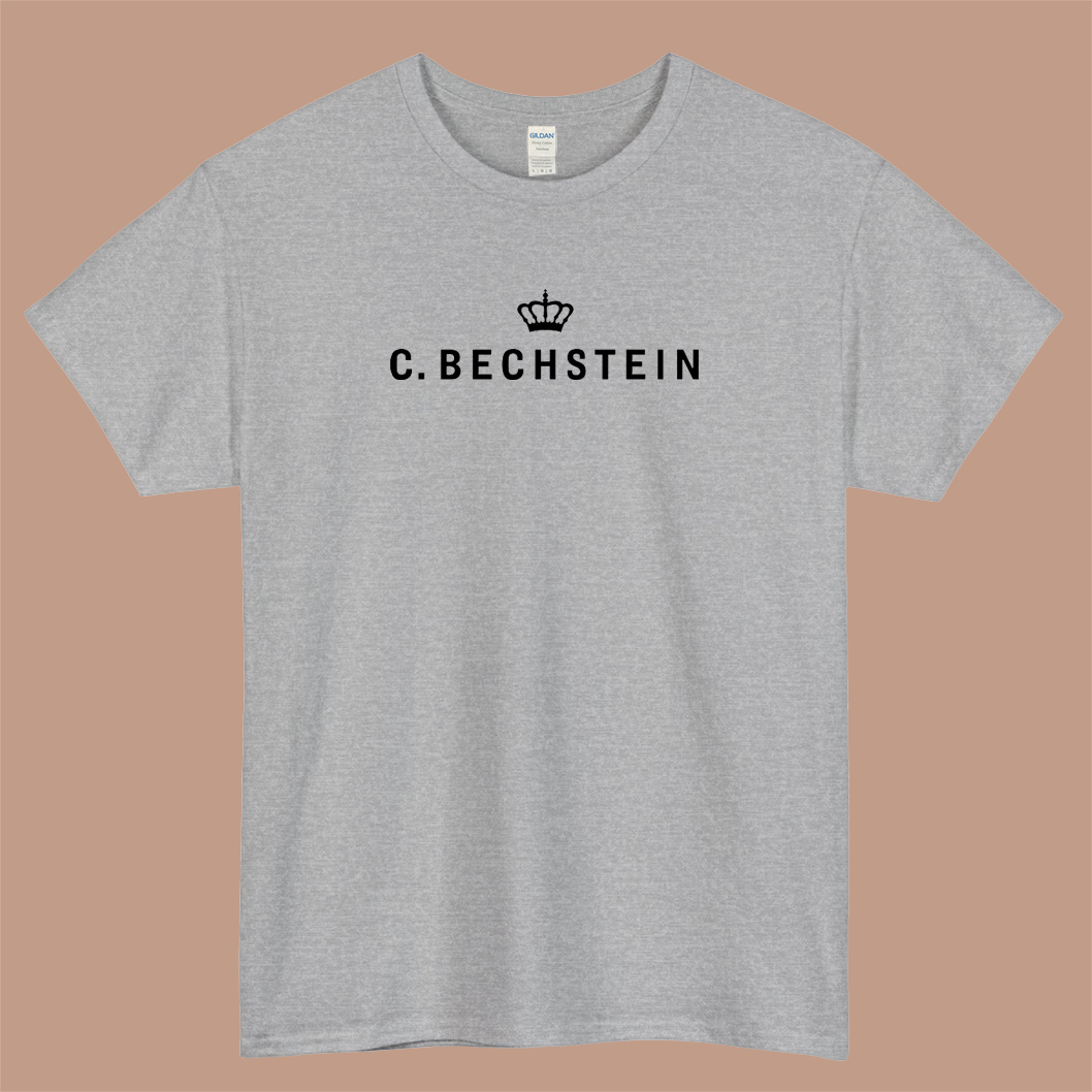 C Bechstein Logo Mens Unisex Short Sleeve T-Shirt Size S-3XL - P