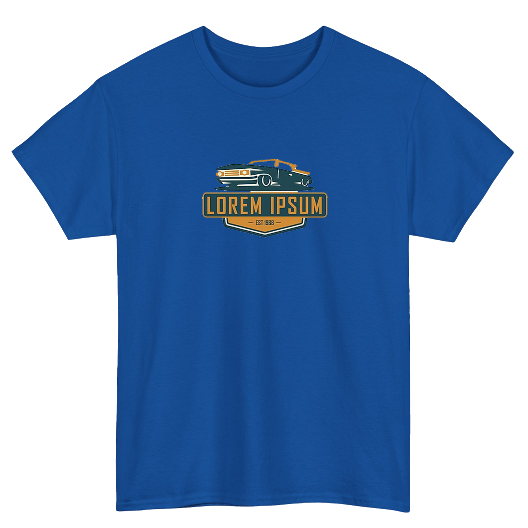 CLARK GAS STATION Blue Navy Logo Mens Unisex Short Sleeve T-Shirt Size S-3XL -P