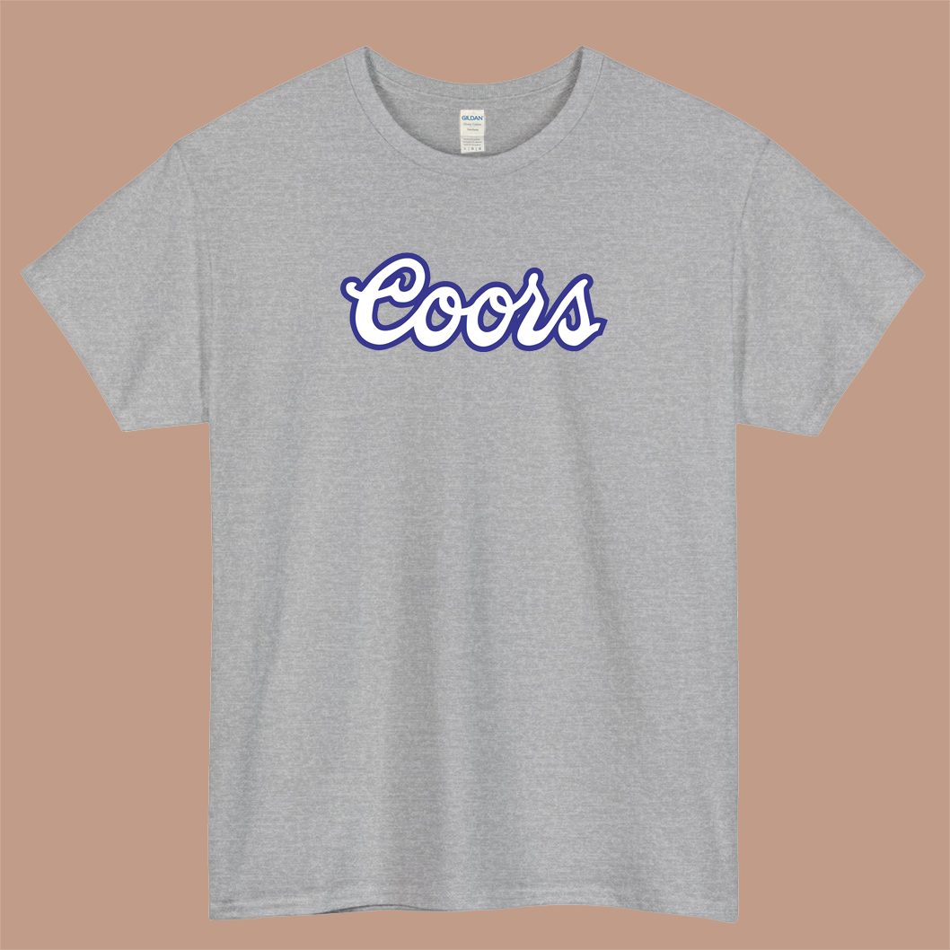 COORS BEER Logo Mens Unisex Short Sleeve T-Shirt Size S-3XL
