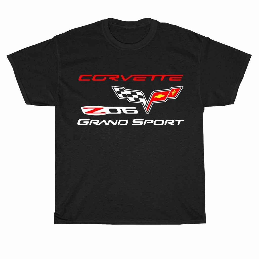 CORVETTE Z06 Racing Logo Unisex Men's T Shirt Size S to 3XL