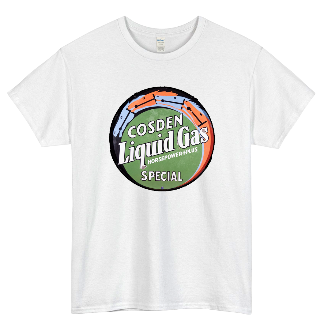 COSDEN Liquid Gas Logo Mens Unisex Short Sleeve T-Shirt Size S-3XL - P