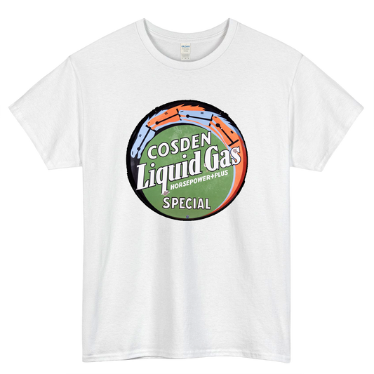 COSDEN Liquid Gas Logo Mens Unisex Short Sleeve T-Shirt Size S-3XL - P