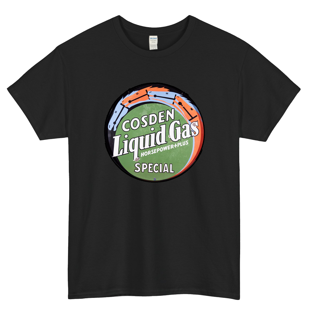 COSDEN Liquid Gas Logo Mens Unisex Short Sleeve T-Shirt Size S-3XL - P