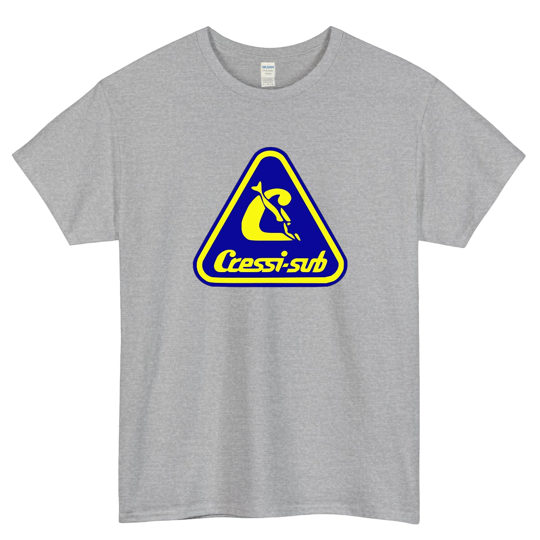 CRESSI SUB Logo Mens Unisex Short Sleeve T-Shirt Size S-3XL - P