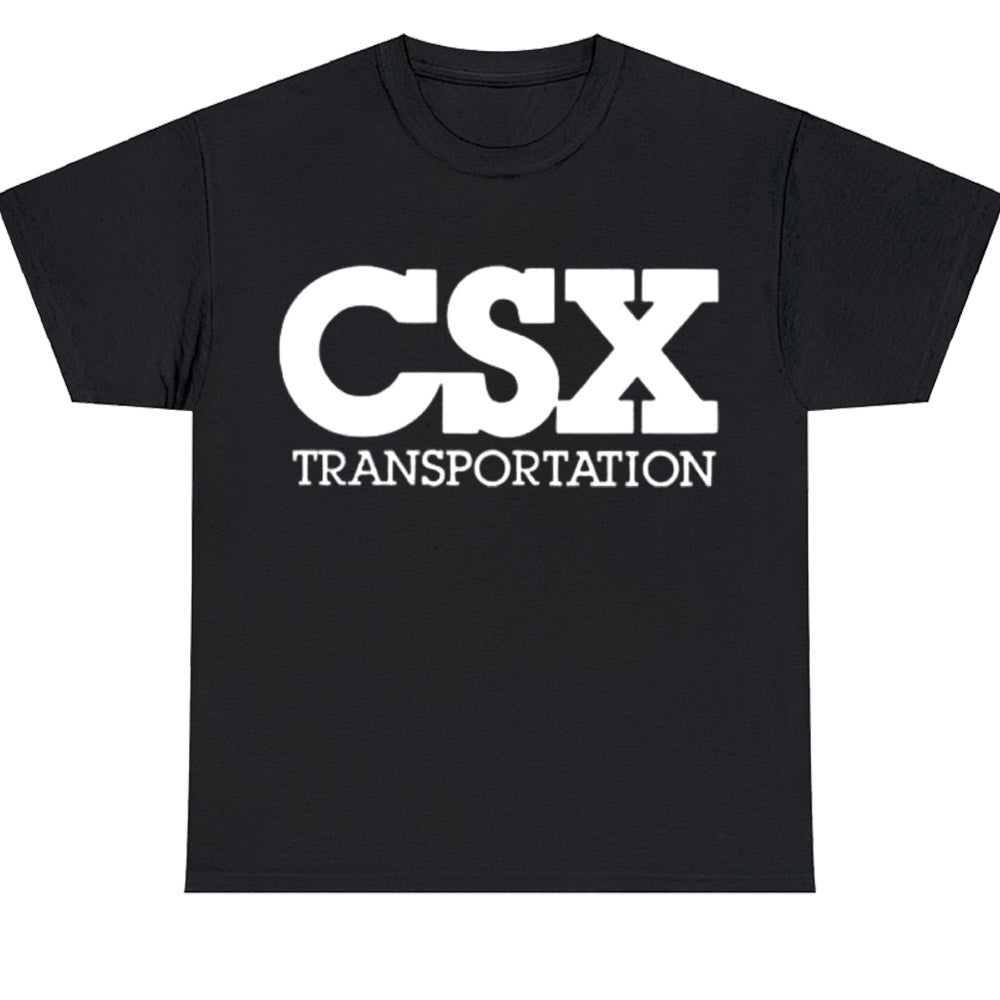CSX Transportation Logo Men's Unisex T Shirt Size S to 3XL