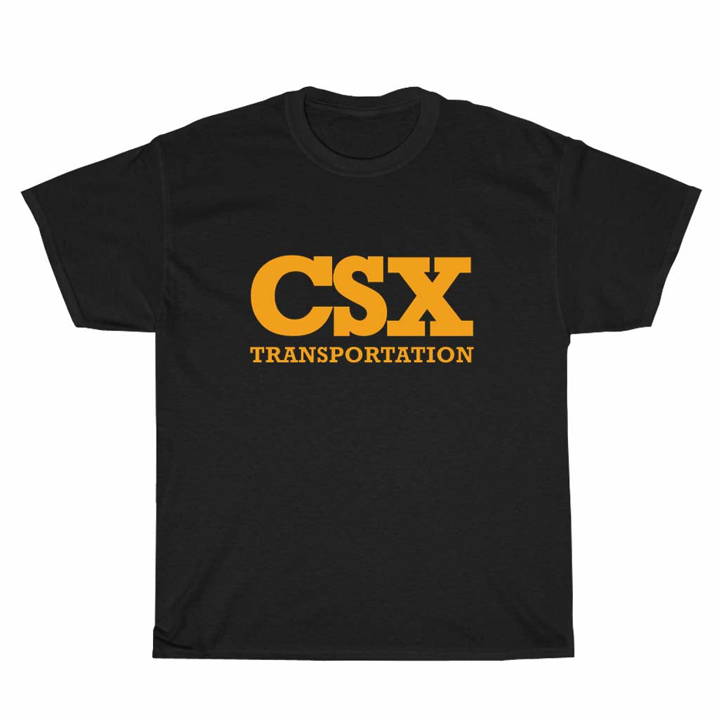 CSX Transportation Railroad Logo Unisex Men's T Shirt Size S to 3XL