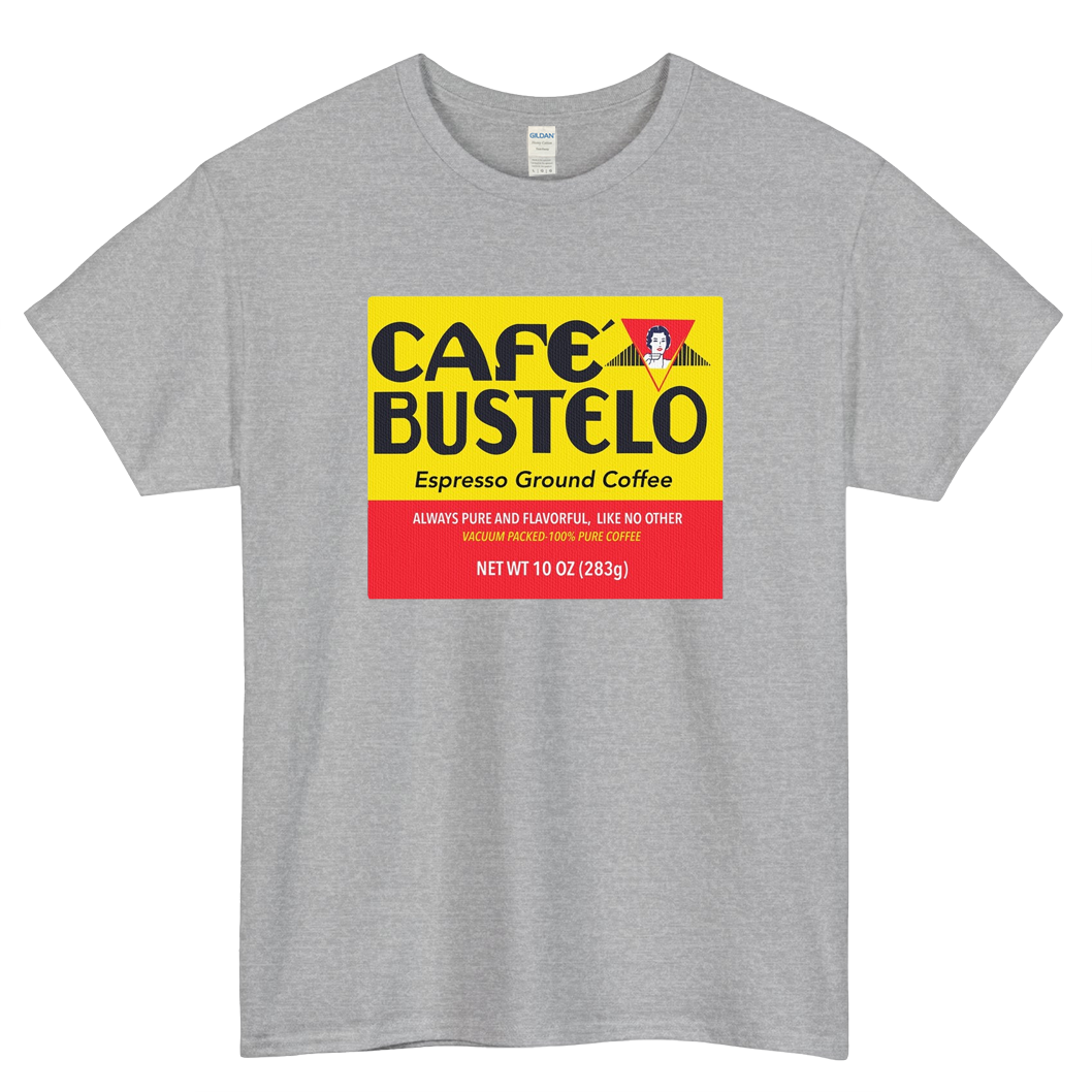 Café bustelo Logo Mens Unisex Short Sleeve T-Shirt Size S-3XL - P