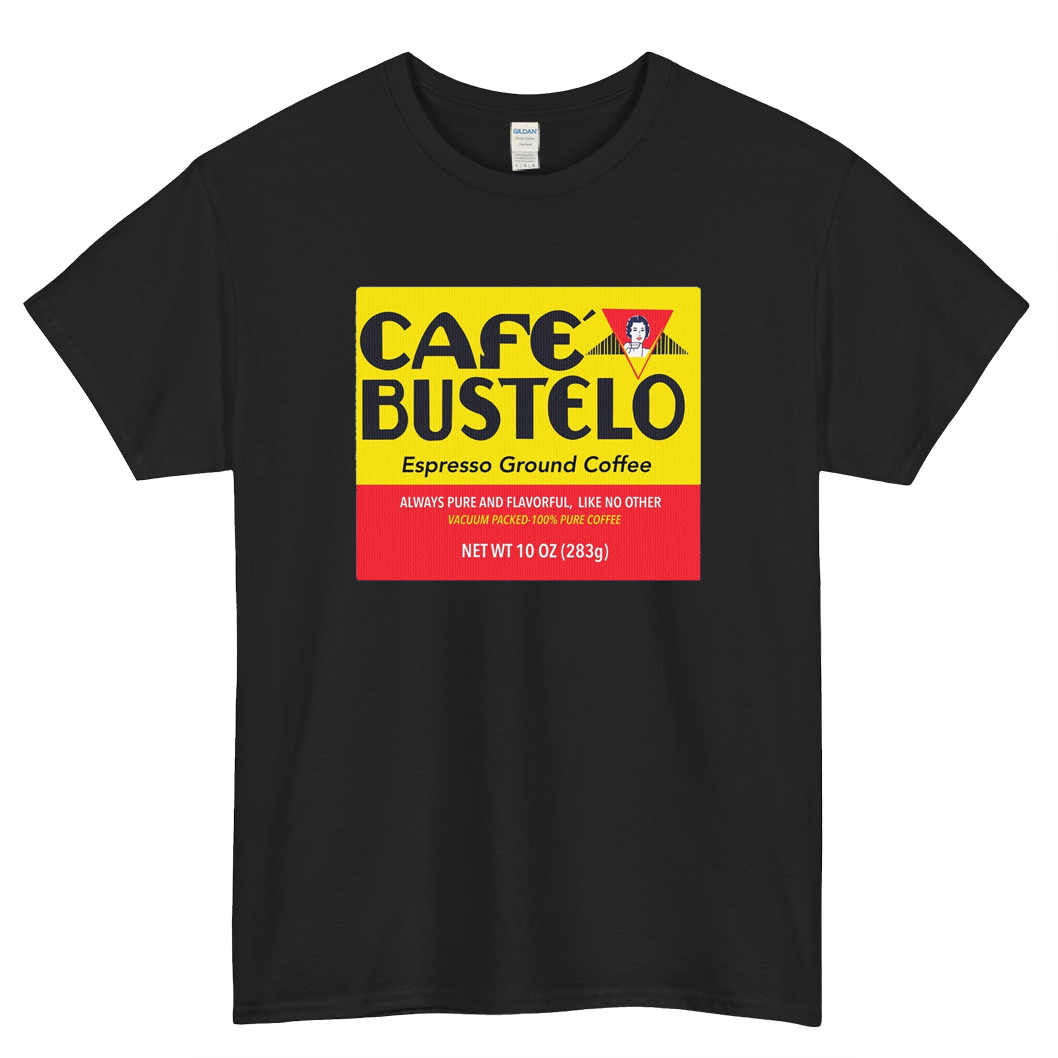Café bustelo Logo Mens Unisex Short Sleeve T-Shirt Size S-3XL - P