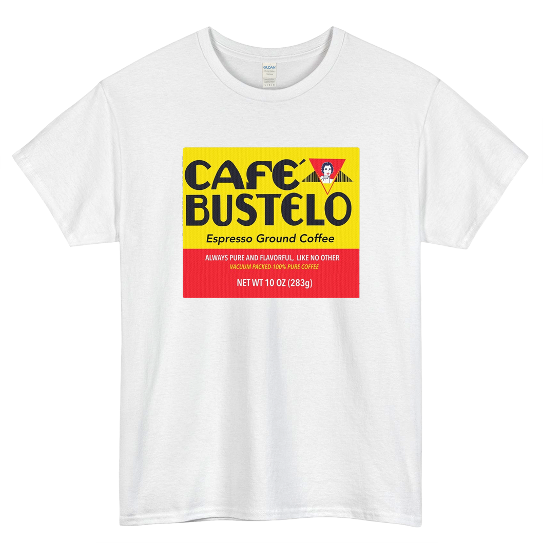 Café bustelo Logo Mens Unisex Short Sleeve T-Shirt Size S-3XL - P