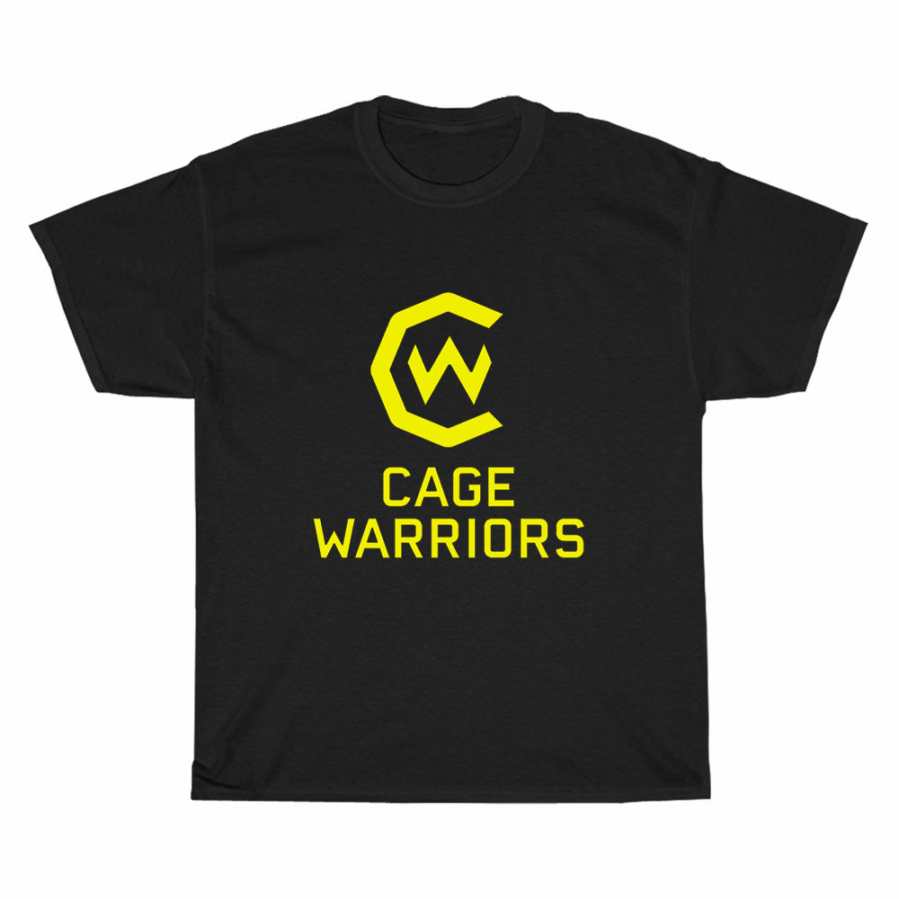 Cage Warriors MMA Fighting Championship logo Men's Unisex T Shirt Size S to 3XL